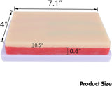 LYOU Injection Training Pad Model Embedded with 4 Veins and 3 Skin Layers